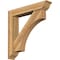 Ekena Millwork Westlake Traditional Rough Sawn Bracket w/ Offset Brace, Western Red Cedar, 8"W x 44"D x 44"H BKT0806X44X44WTL01RWR - alternate 1